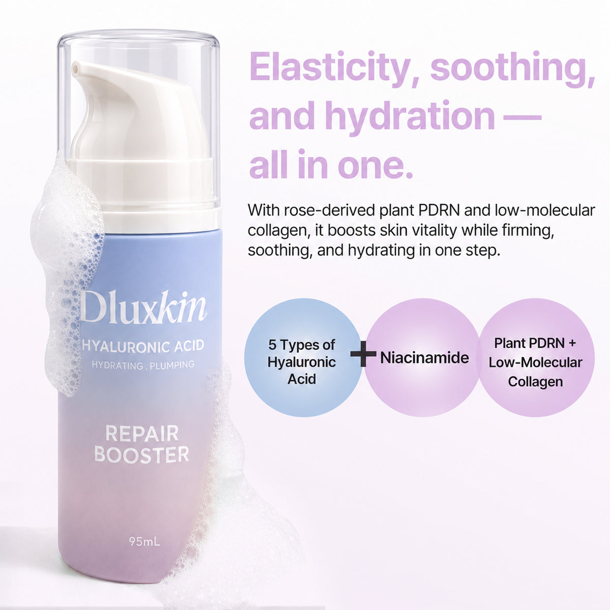 Dluxkin Repair Booster Bubble Mask Pack