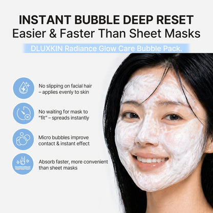 Dluxkin Morning Bright Bubble Mask Pack