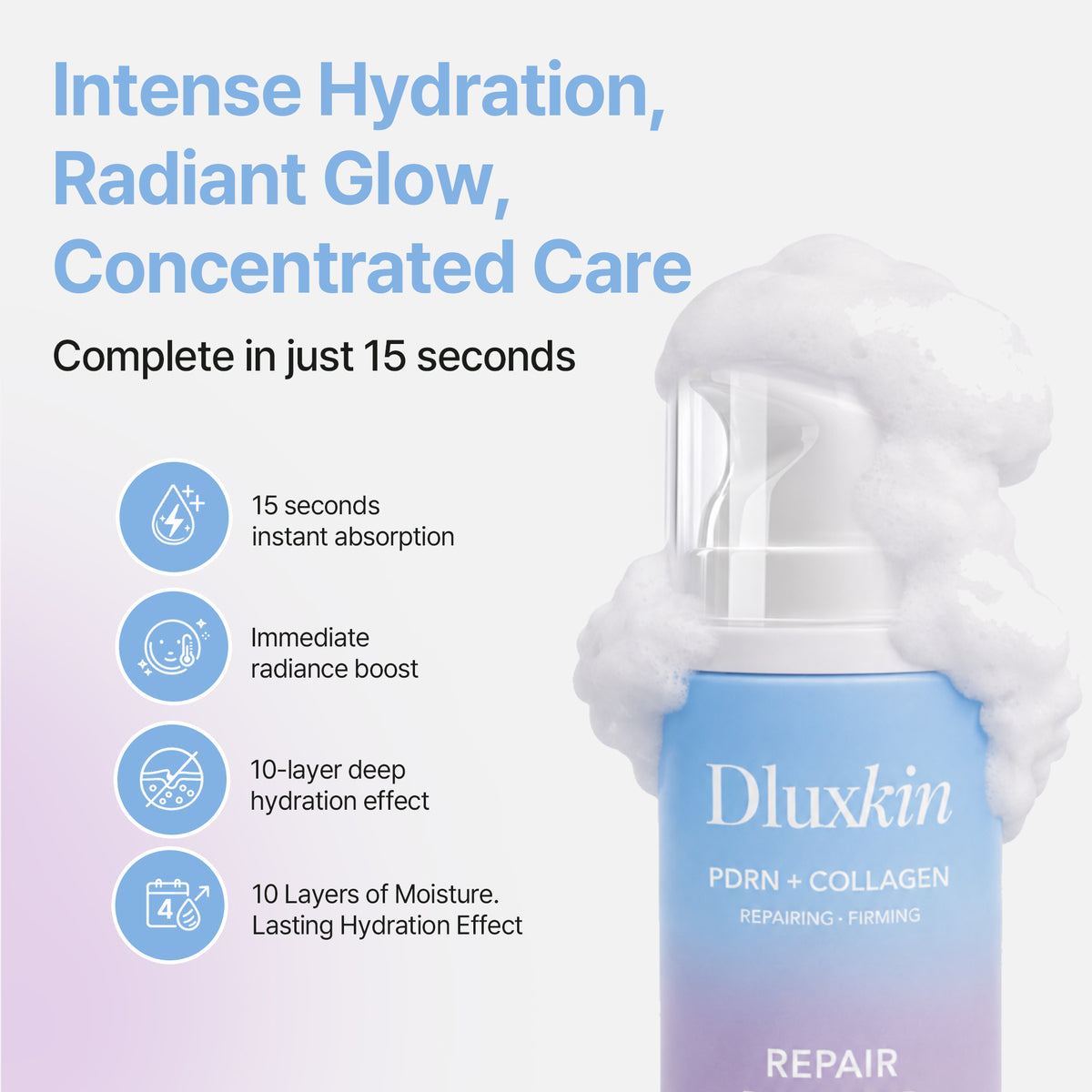 Dluxkin Repair Booster Bubble Mask Pack