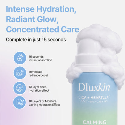 Dluxkin Calming Moisture Bubble Mask Pack