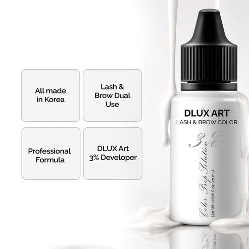 Dlux Lash and Brow Art Color Prep Solution