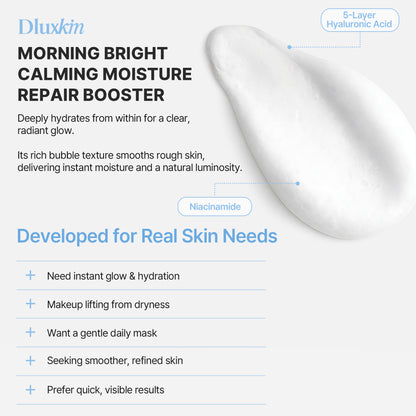 Dluxkin Morning Bright Bubble Mask Pack