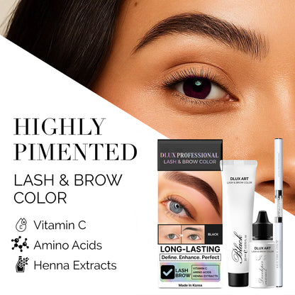Korean Lash & Brow Dark Brown Color Kit