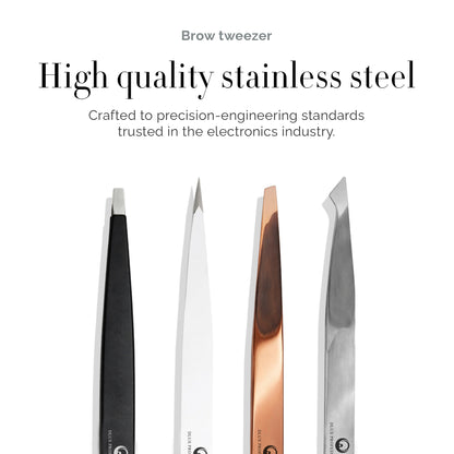 Matte White Brow Tweezer