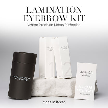 Korean Eyebrow Lamination Kit (Cysteamine + Thioglycolic Acid)