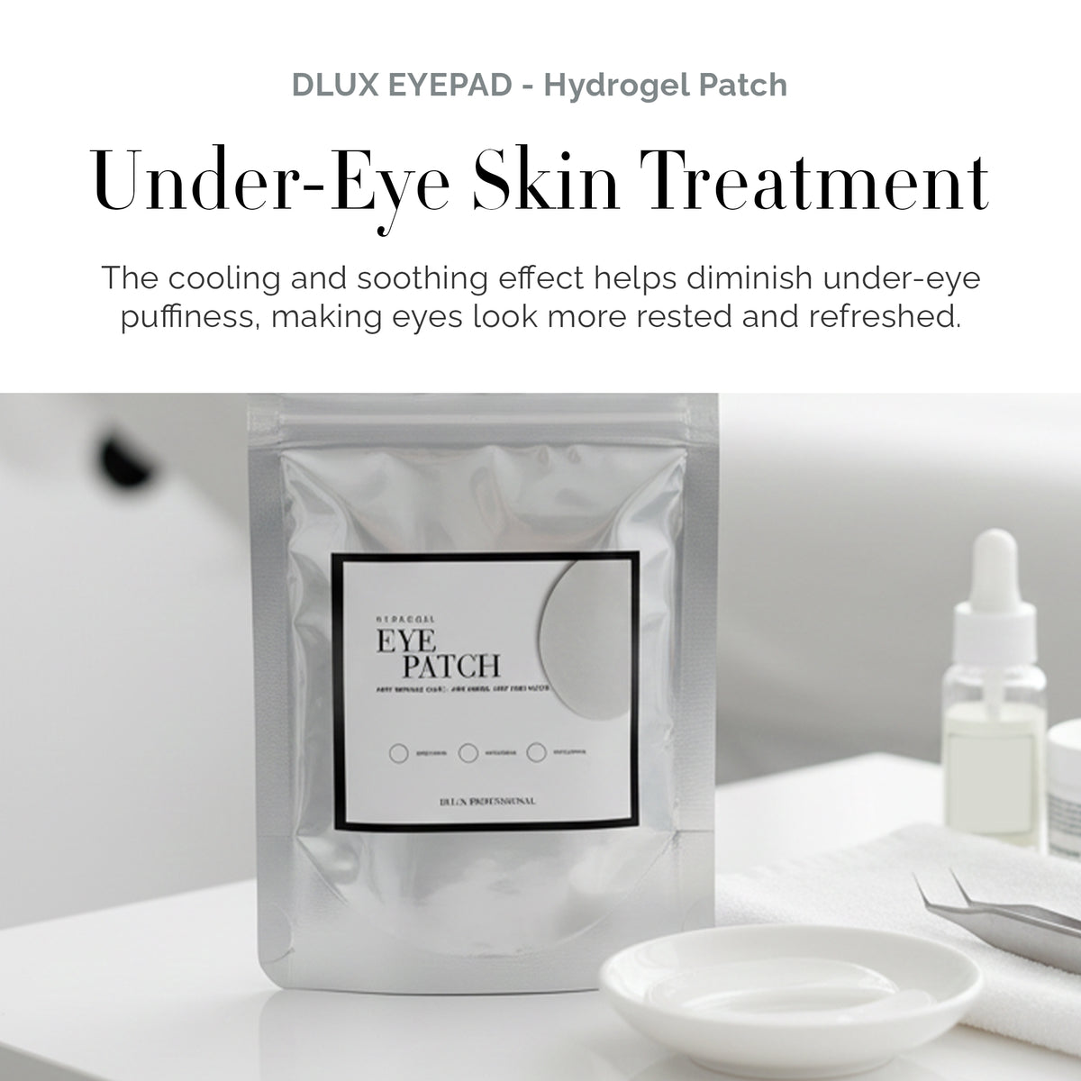 DLUX EYEPAD - Hydrogel Patch (20 Pairs)