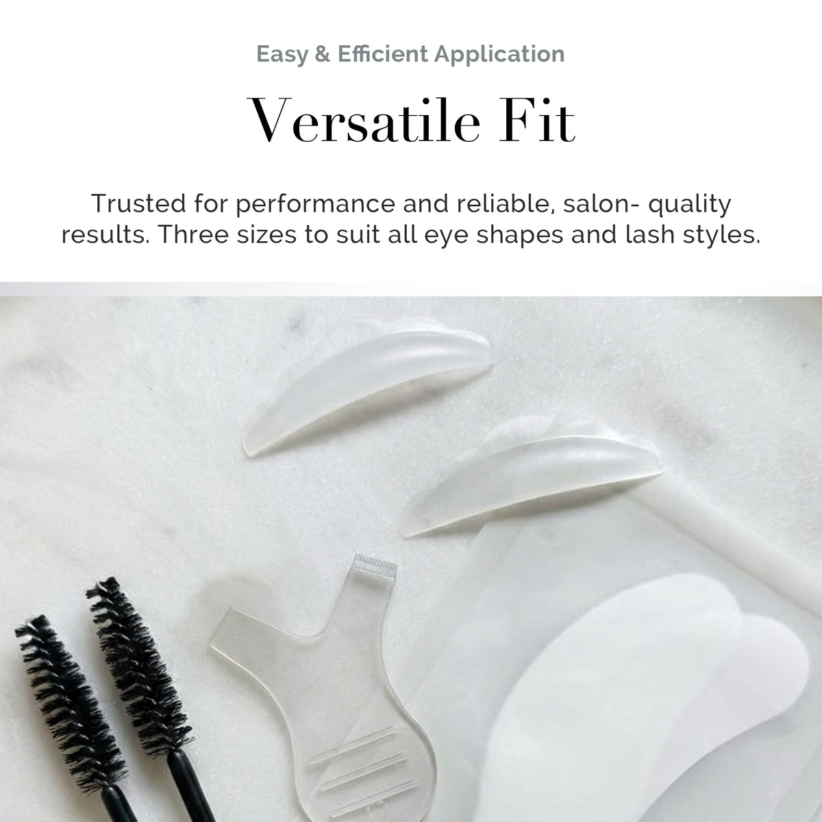 Transparent 8 Style Silicone Shields S,M,L (C,CC,D,DD,U,LW,M Curl Lash Lifting)