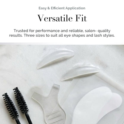 Transparent 8 Style Silicone Shields S,M,L (C,CC,D,DD,U,LW,M Curl Lash Lifting)