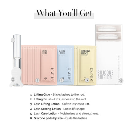Korean Lash Lift Kit (Cysteamine + Thioglycolic Acid)
