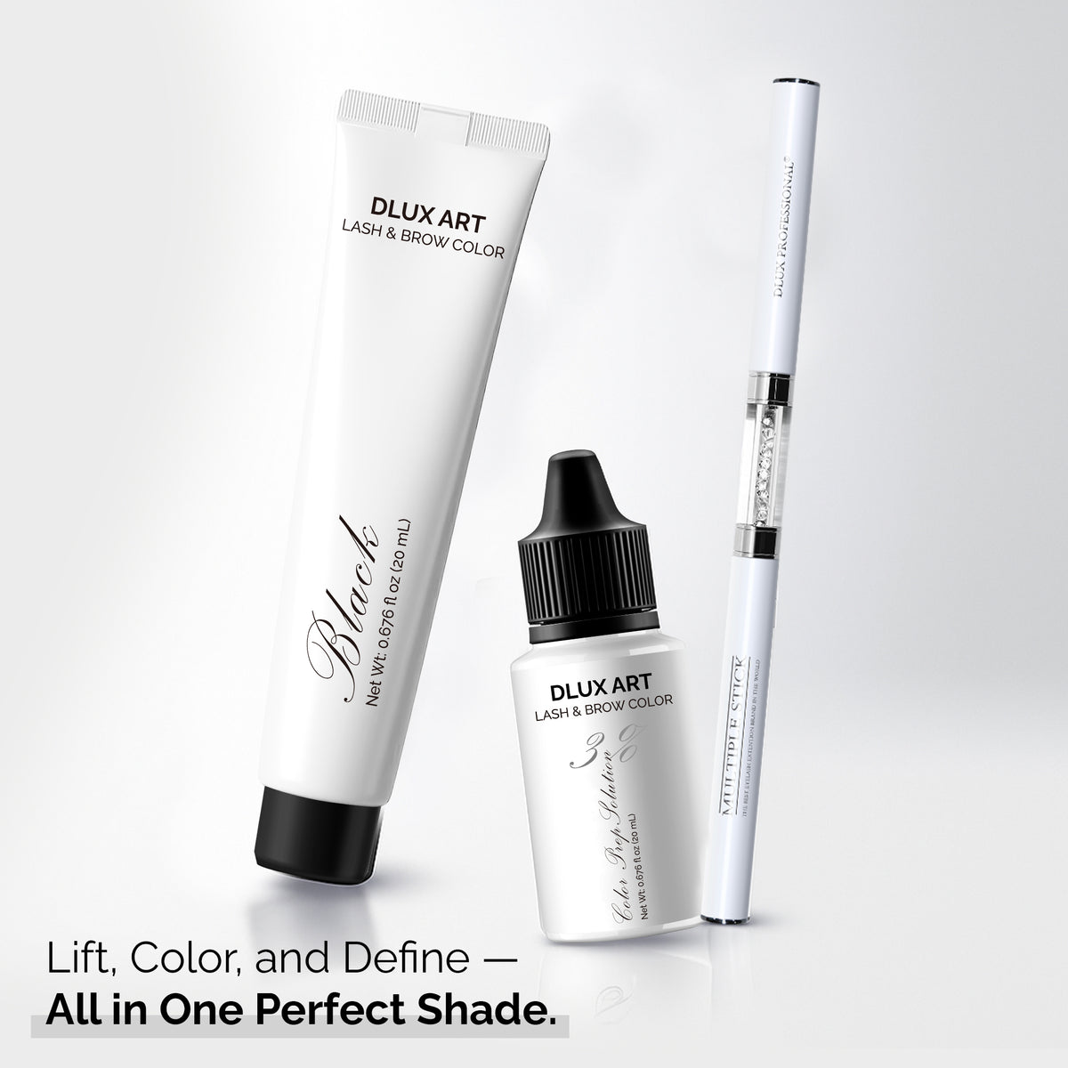 Korean Lash & Brow Black Color Kit