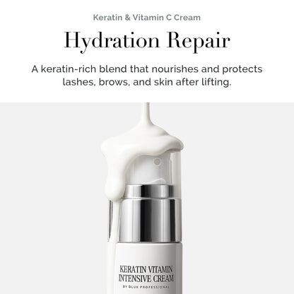 Keratin Vitamin C Cream for Korean Lash & Brow Lifting