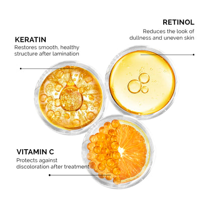 Keratin Vitamin C Cream for Korean Lash & Brow Lifting