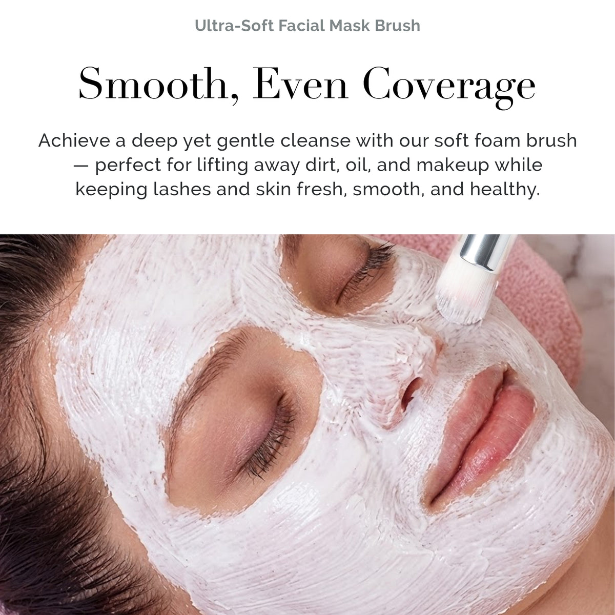 Micro Foam Cleansing Brush