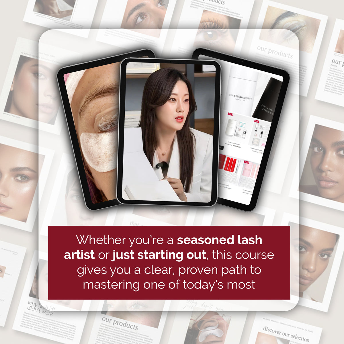 Korean Lash Lift Course