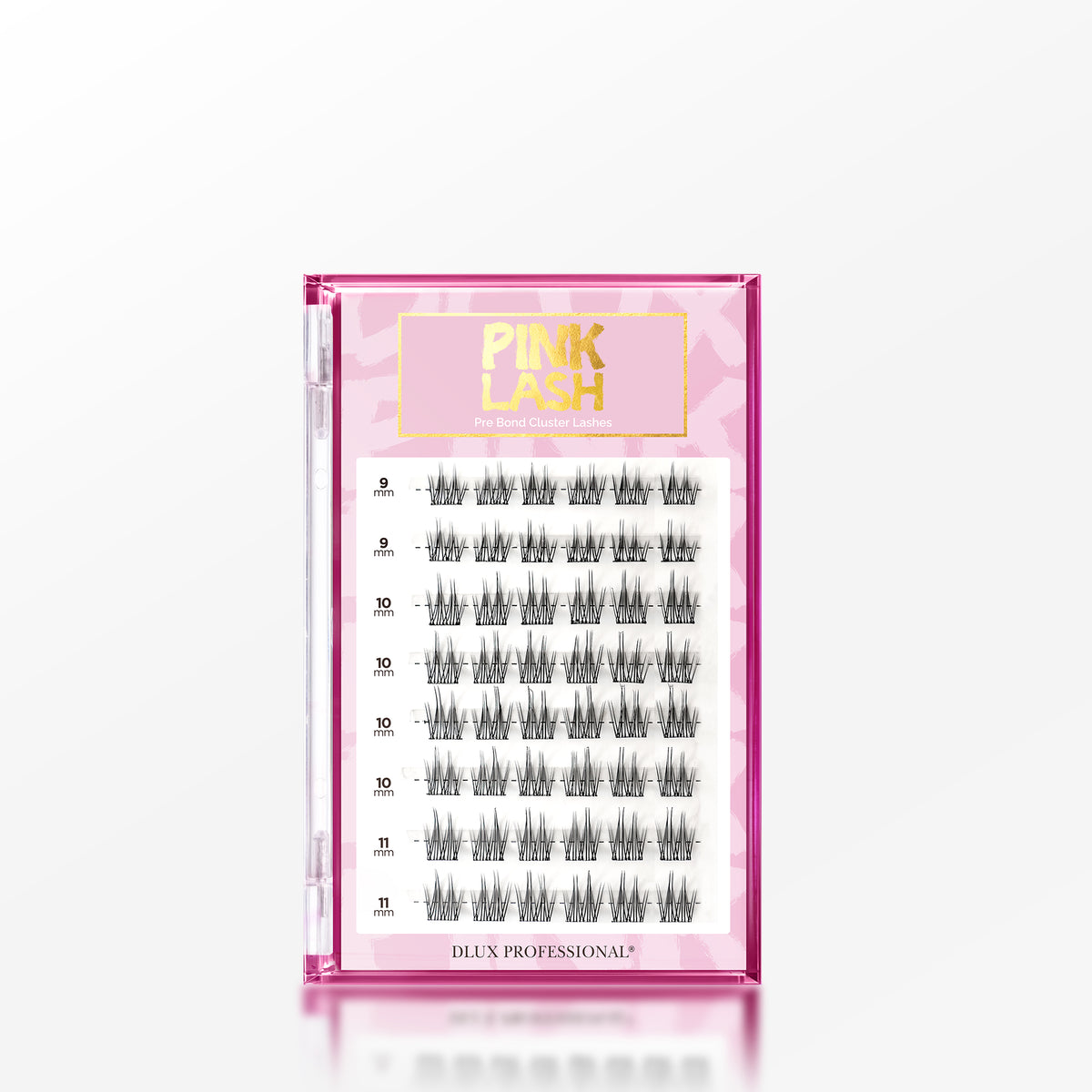 Glue-less Pink Lash Cluster