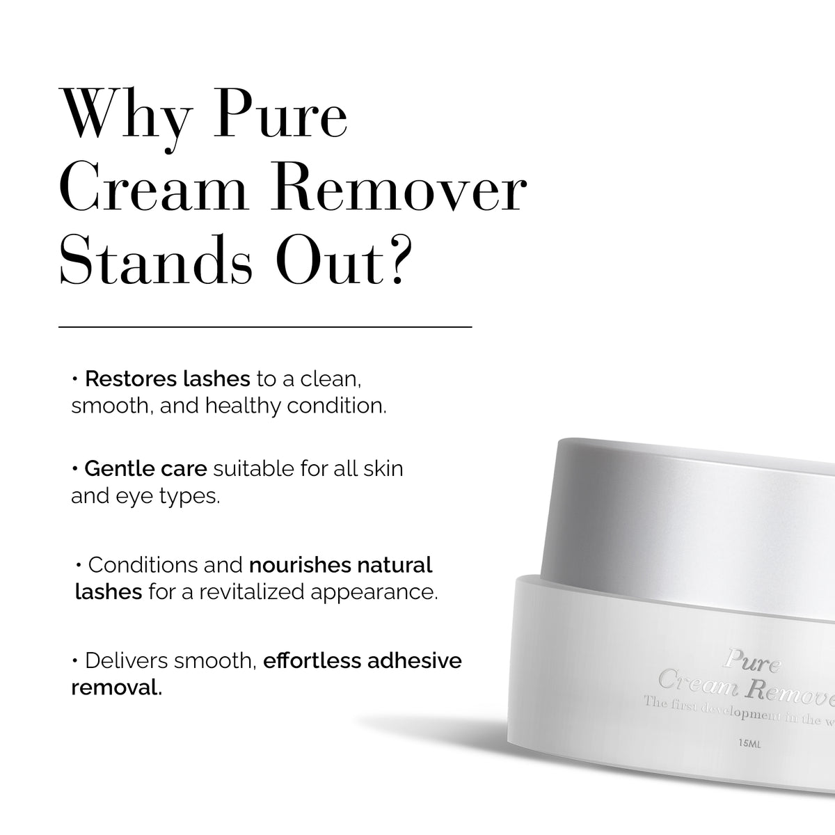 Pure Cream Remover