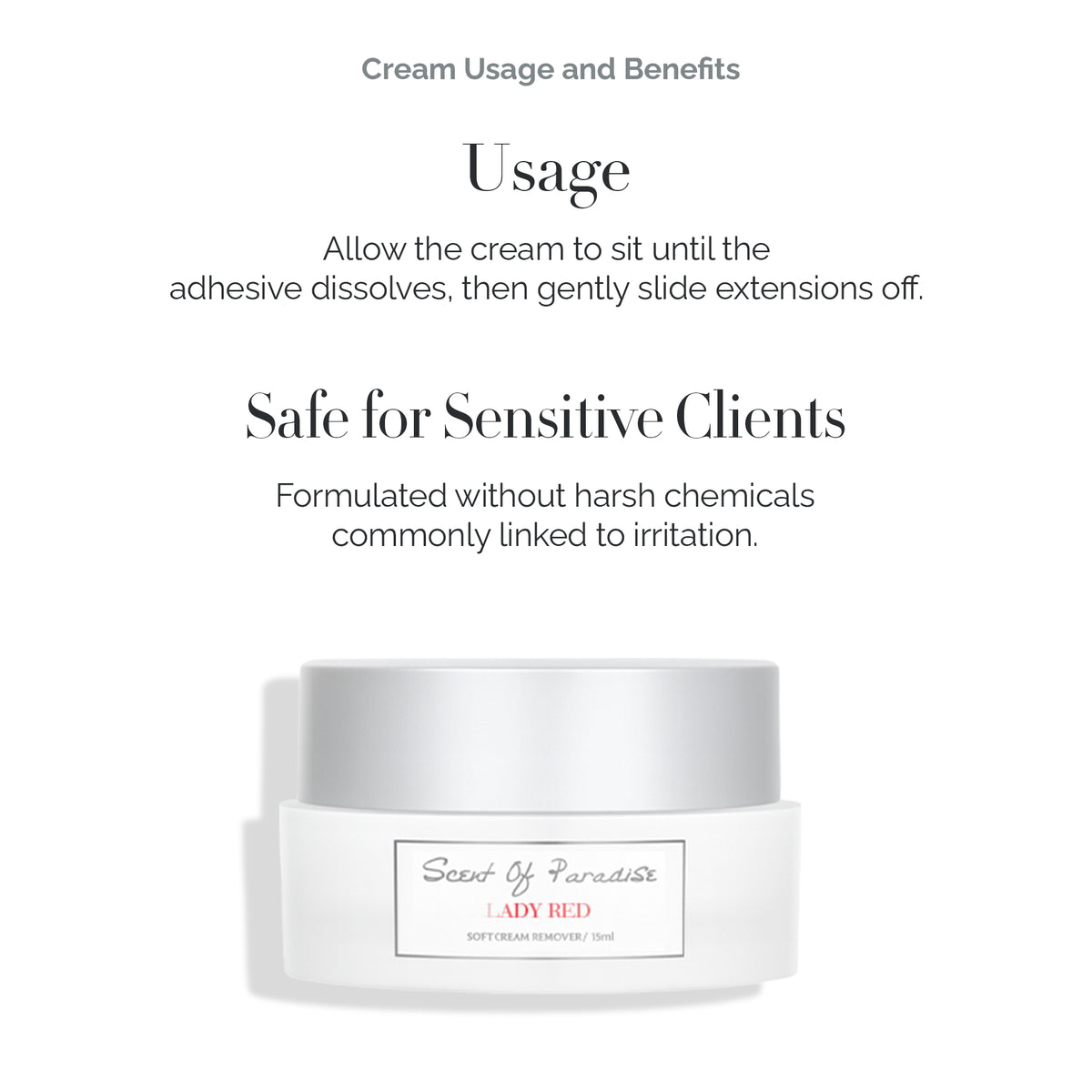 Scent Of Paradise Soft Cream Remover