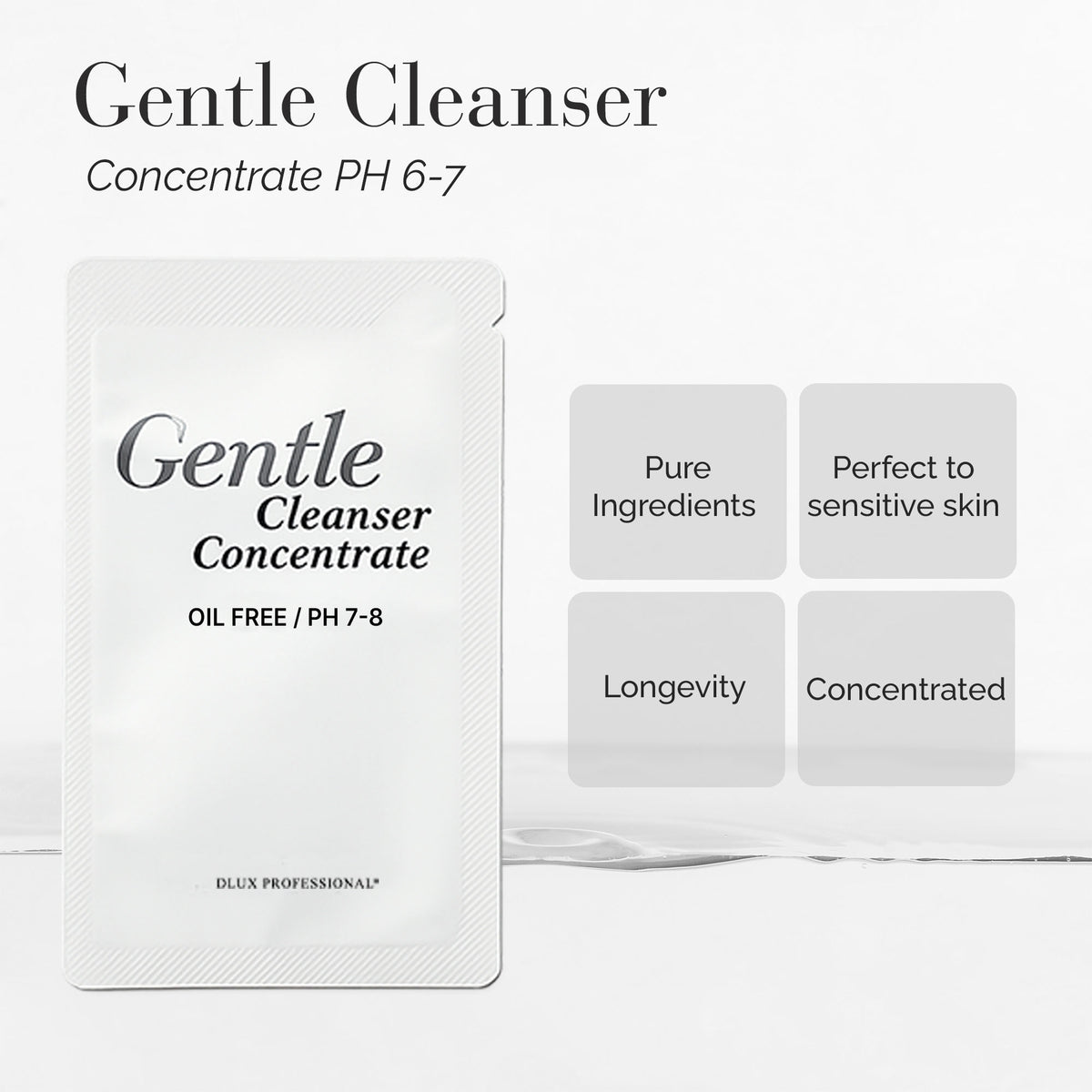 Gentle Cleanser Concentrate (Sachet-Type - 1 pc)
