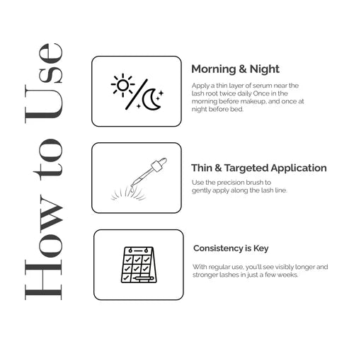 Lash Lengthening & Serum (Upgraded Formula