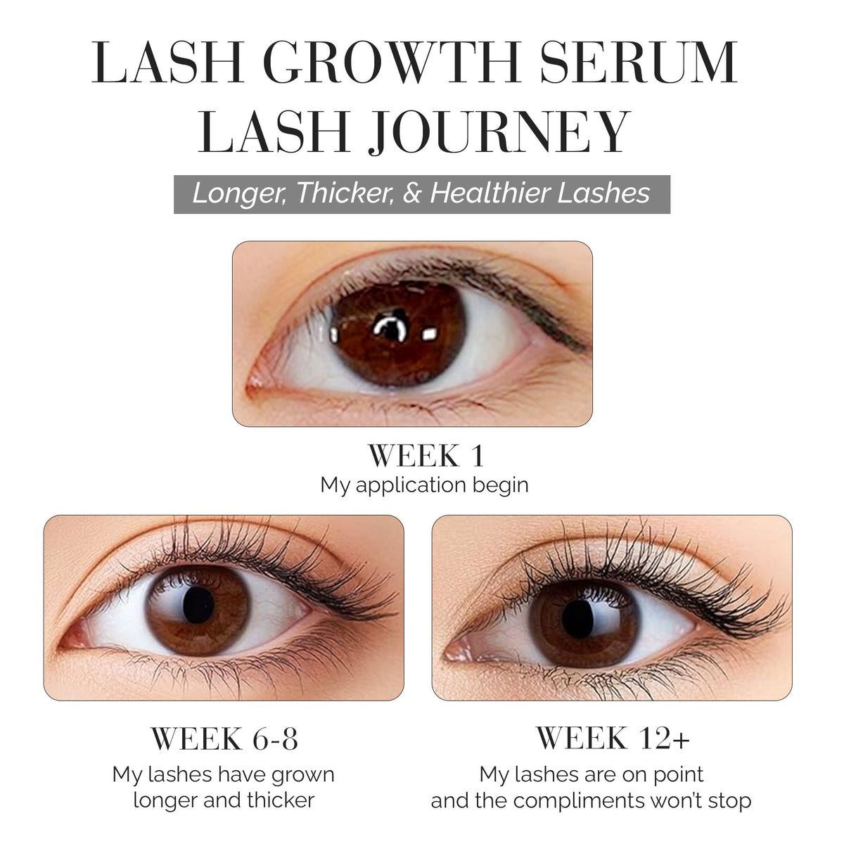 Lash Growth and Treatment Serum.