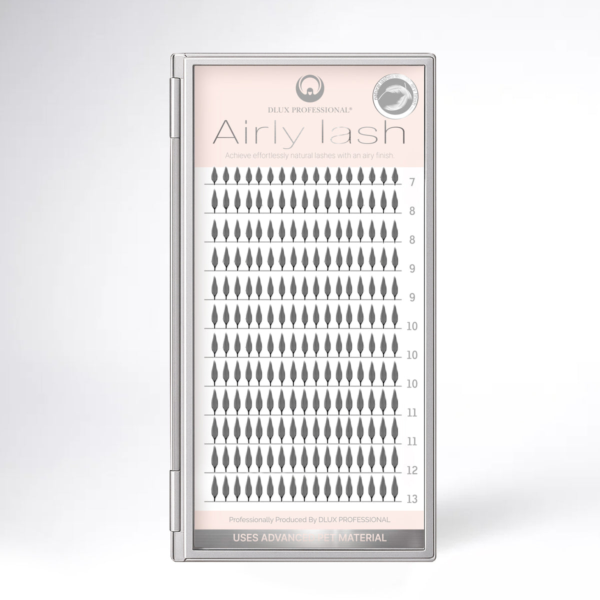 Airly Lash – PET Pre-Made Volume Fans (12 Lines)
