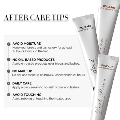 Korean Lash and Brow Art Dark Brown Tint