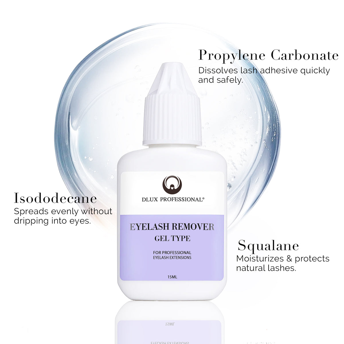 Eyelash Extensions Gel Glue Remover